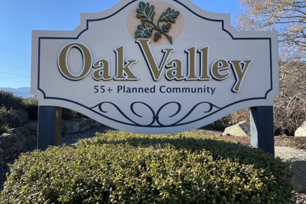 01272022 - Oak Valley signage